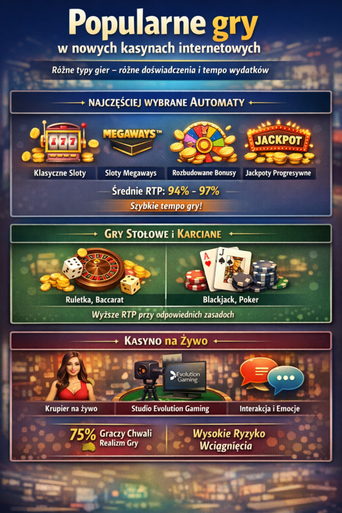 Nowe kasyna